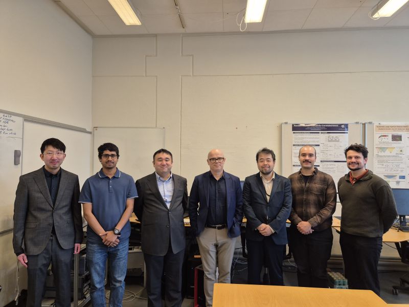 Japan NICT at the Connectivity section of Aalborg University (AAU)