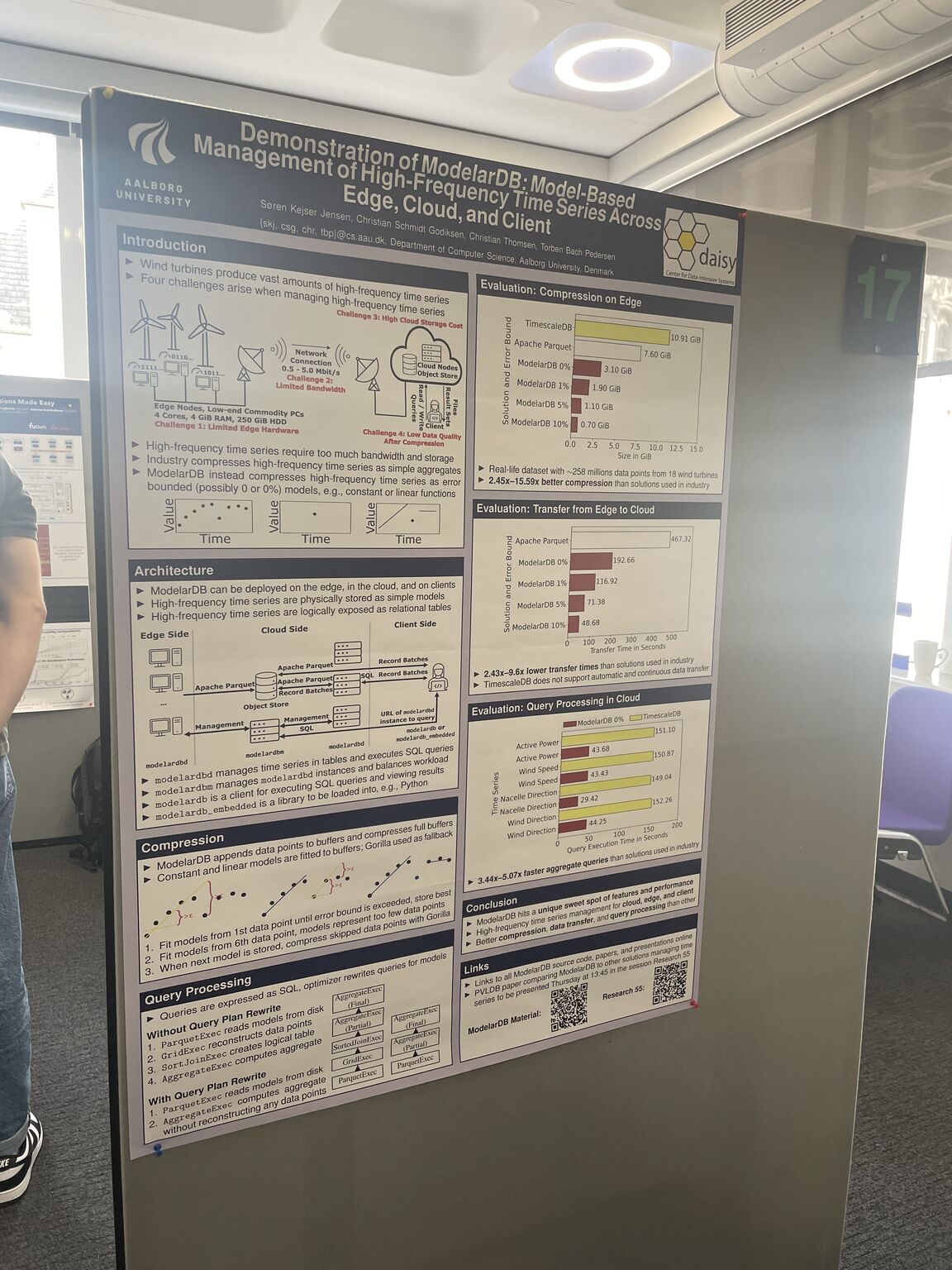 ModelarDB demonstrated at VLDB 2025 in London